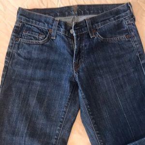 Dark wash 7 For All ManKind jeans